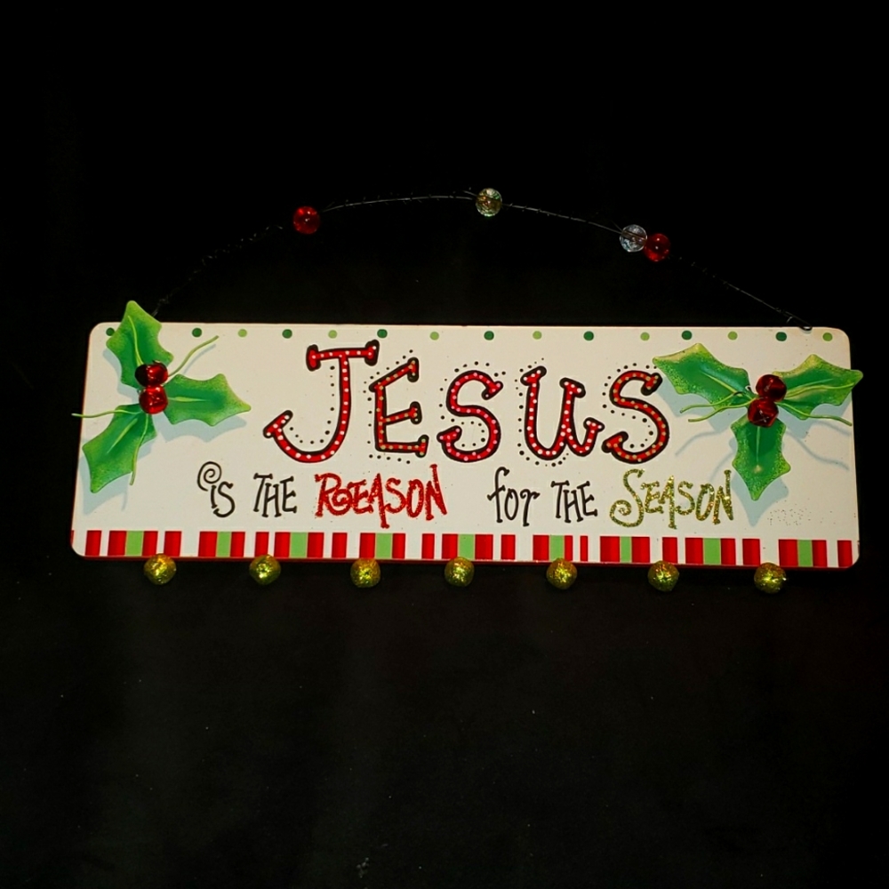 CHRISTMAS JESUS SIGN